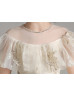 Beaded Lace Tulle Adorable Flower Girl Dress